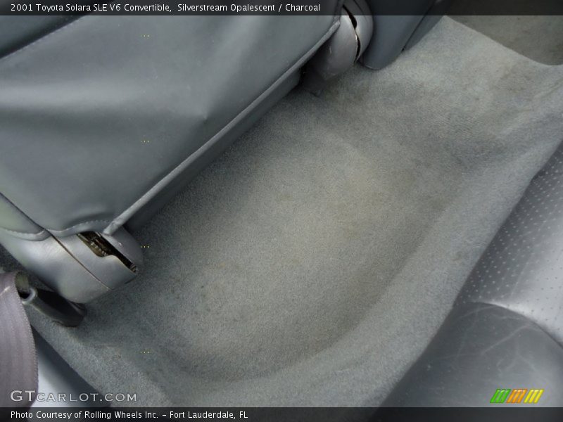 Silverstream Opalescent / Charcoal 2001 Toyota Solara SLE V6 Convertible