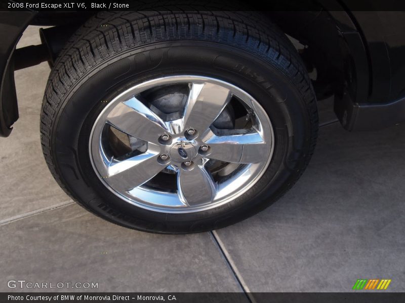 Black / Stone 2008 Ford Escape XLT V6