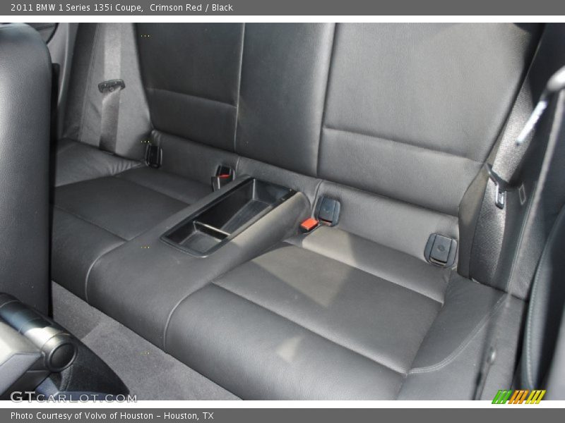 Crimson Red / Black 2011 BMW 1 Series 135i Coupe