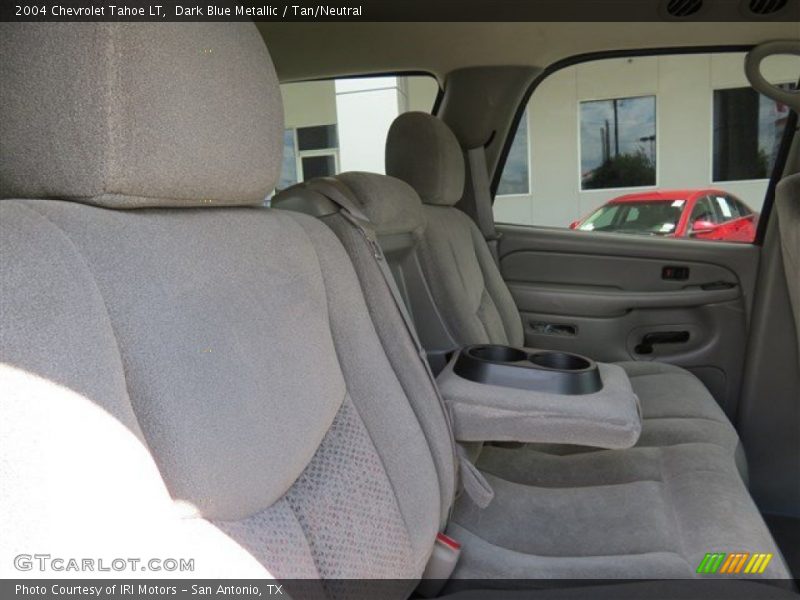 Dark Blue Metallic / Tan/Neutral 2004 Chevrolet Tahoe LT