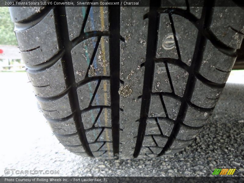 Silverstream Opalescent / Charcoal 2001 Toyota Solara SLE V6 Convertible