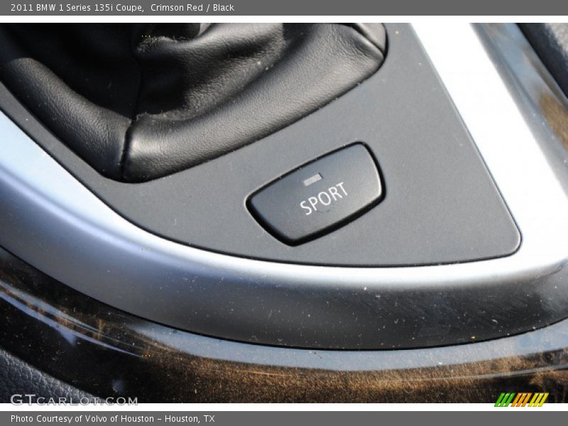 Crimson Red / Black 2011 BMW 1 Series 135i Coupe