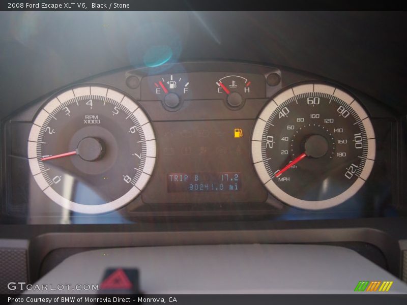 Black / Stone 2008 Ford Escape XLT V6