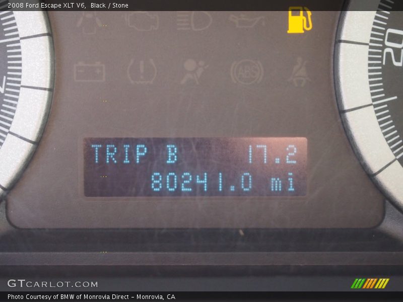 Black / Stone 2008 Ford Escape XLT V6