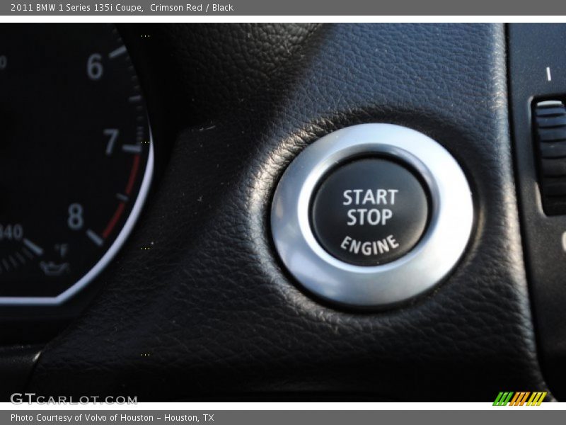 Crimson Red / Black 2011 BMW 1 Series 135i Coupe