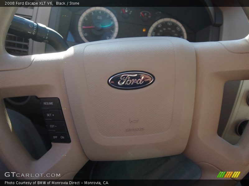Black / Stone 2008 Ford Escape XLT V6