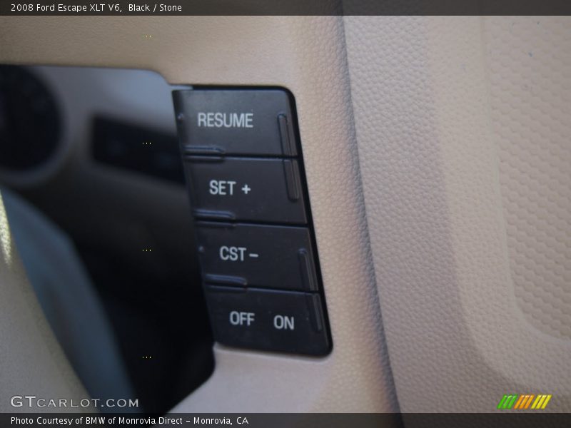 Black / Stone 2008 Ford Escape XLT V6