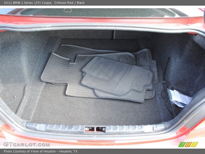 Crimson Red / Black 2011 BMW 1 Series 135i Coupe