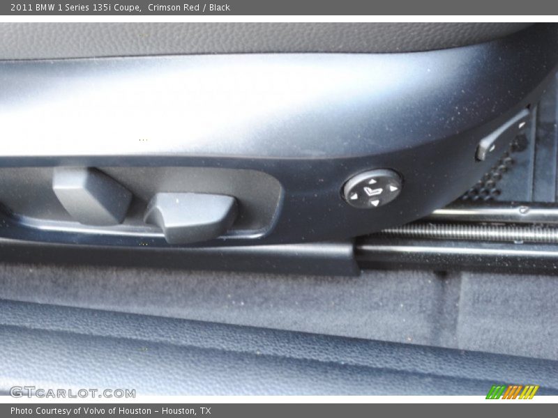 Crimson Red / Black 2011 BMW 1 Series 135i Coupe