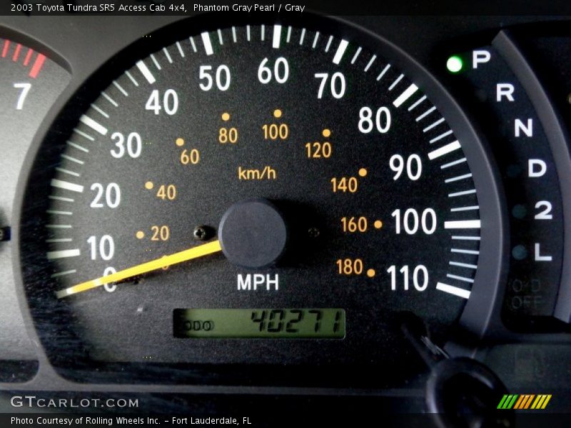 Phantom Gray Pearl / Gray 2003 Toyota Tundra SR5 Access Cab 4x4