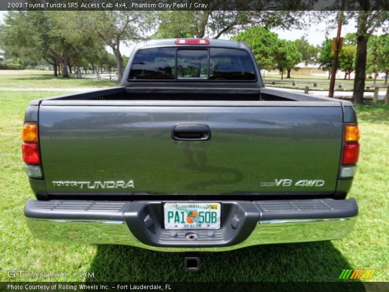 Phantom Gray Pearl / Gray 2003 Toyota Tundra SR5 Access Cab 4x4