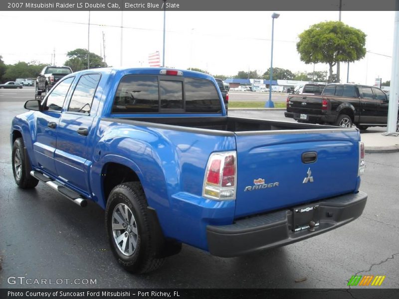 Electric Blue / Slate 2007 Mitsubishi Raider LS Double Cab
