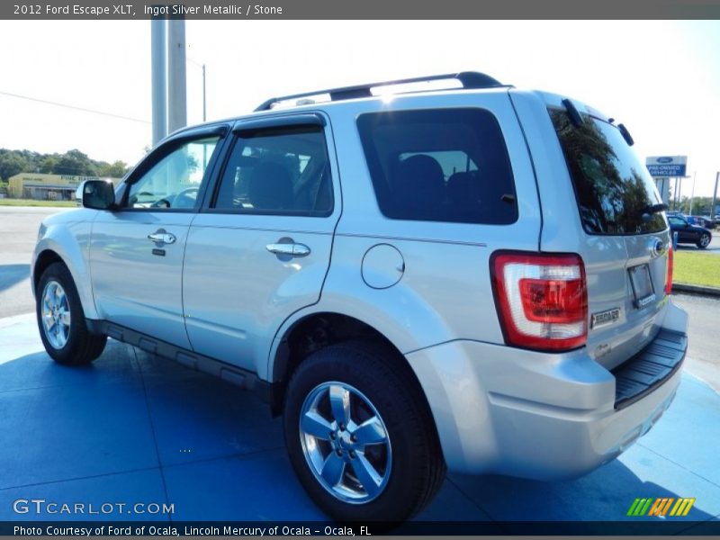 Ingot Silver Metallic / Stone 2012 Ford Escape XLT