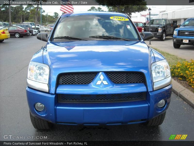 Electric Blue / Slate 2007 Mitsubishi Raider LS Double Cab