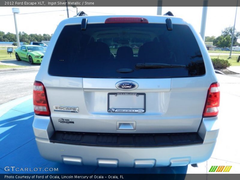 Ingot Silver Metallic / Stone 2012 Ford Escape XLT