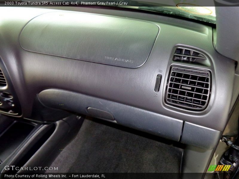 Phantom Gray Pearl / Gray 2003 Toyota Tundra SR5 Access Cab 4x4