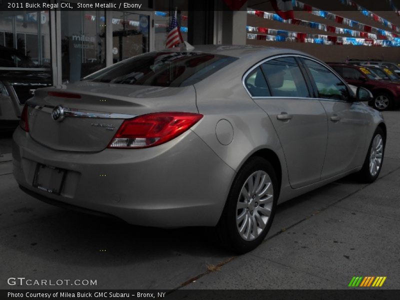 Stone Metallic / Ebony 2011 Buick Regal CXL