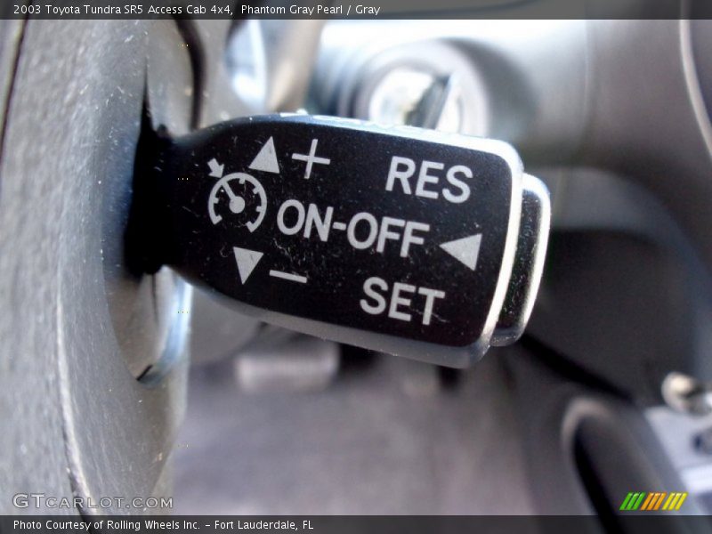Phantom Gray Pearl / Gray 2003 Toyota Tundra SR5 Access Cab 4x4