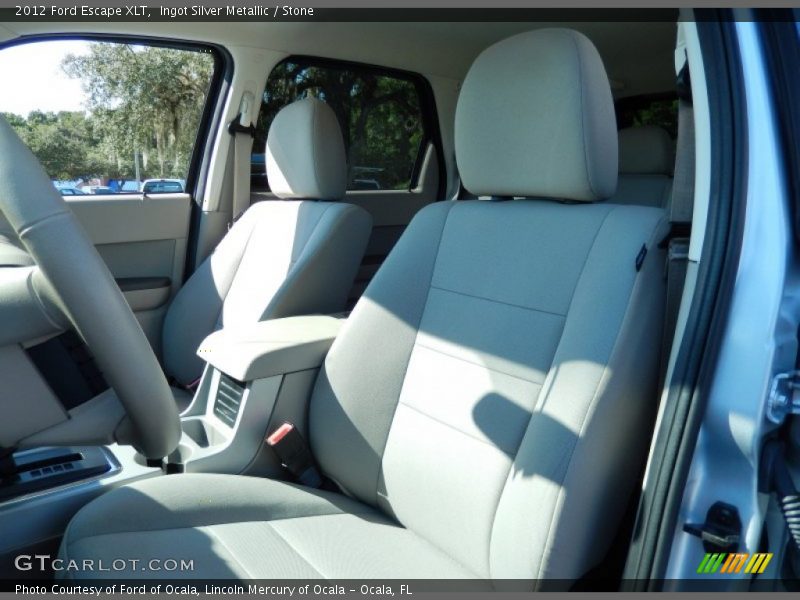 Ingot Silver Metallic / Stone 2012 Ford Escape XLT