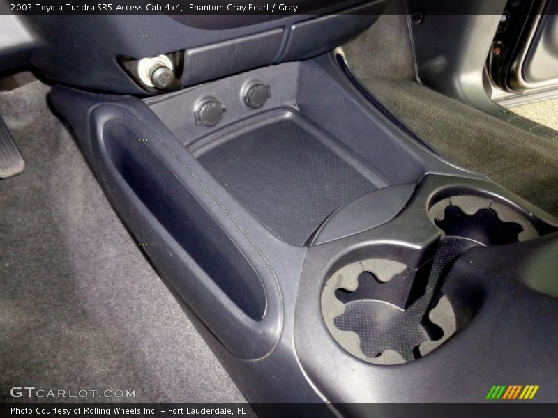 Phantom Gray Pearl / Gray 2003 Toyota Tundra SR5 Access Cab 4x4