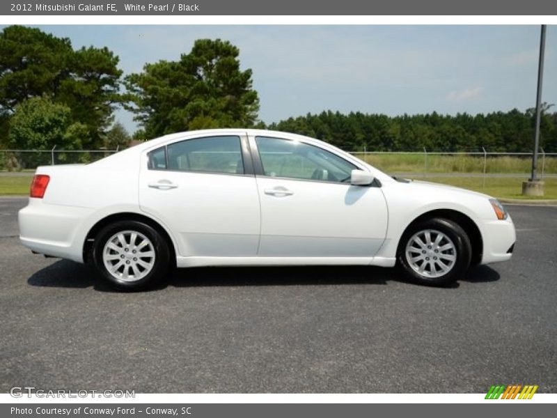 White Pearl / Black 2012 Mitsubishi Galant FE