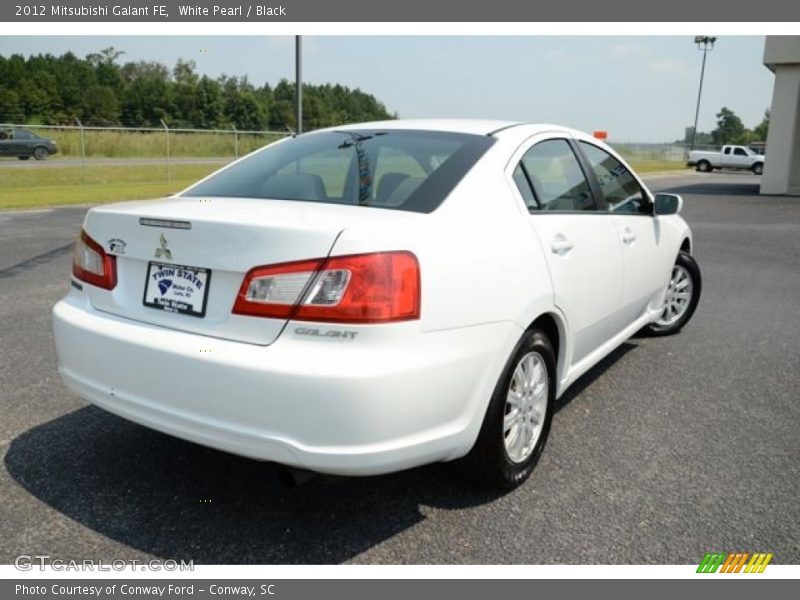 White Pearl / Black 2012 Mitsubishi Galant FE