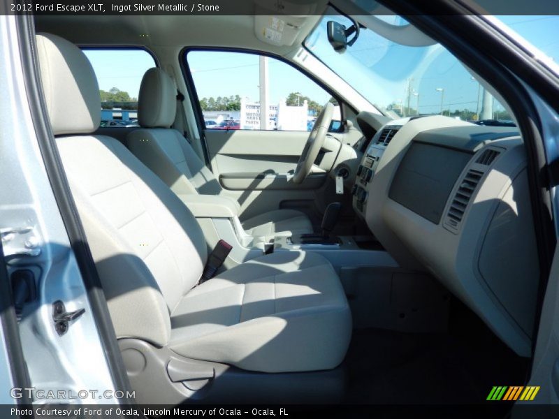 Ingot Silver Metallic / Stone 2012 Ford Escape XLT