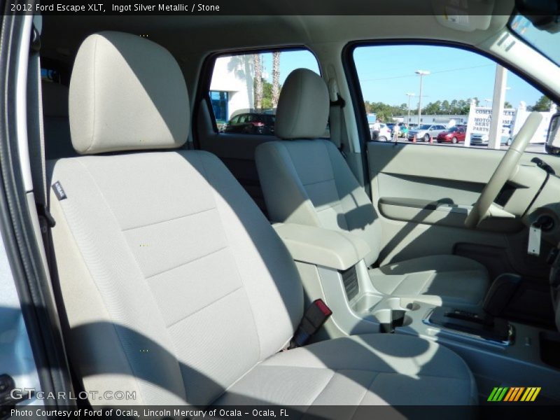 Ingot Silver Metallic / Stone 2012 Ford Escape XLT