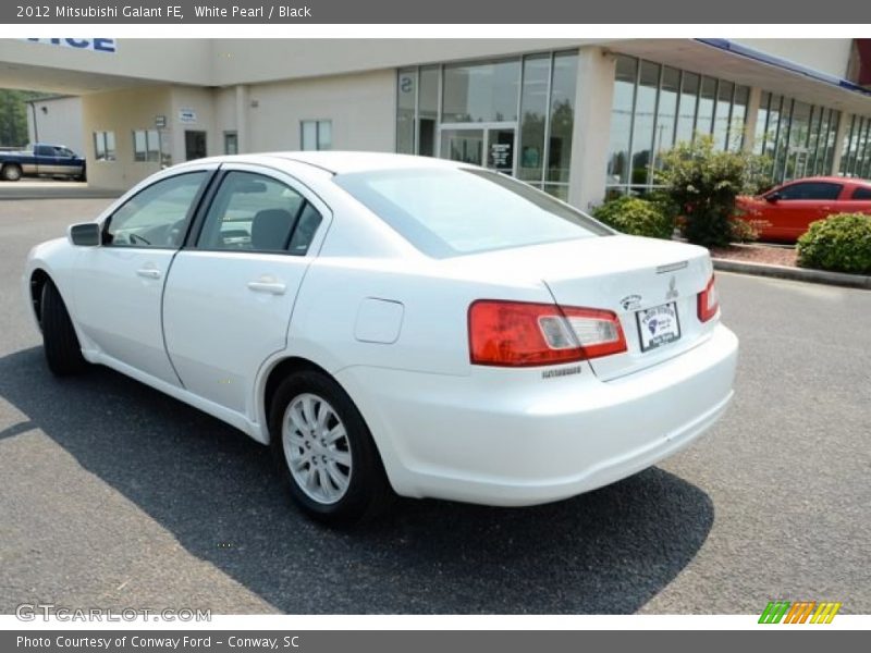 White Pearl / Black 2012 Mitsubishi Galant FE