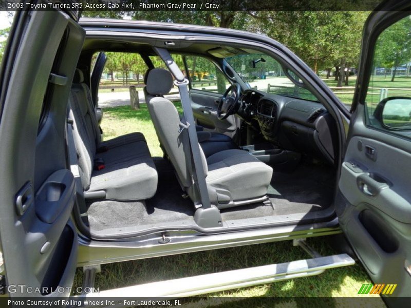Phantom Gray Pearl / Gray 2003 Toyota Tundra SR5 Access Cab 4x4