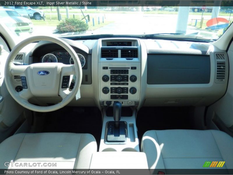 Ingot Silver Metallic / Stone 2012 Ford Escape XLT