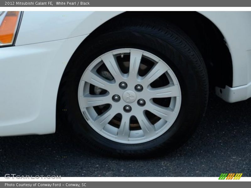 White Pearl / Black 2012 Mitsubishi Galant FE