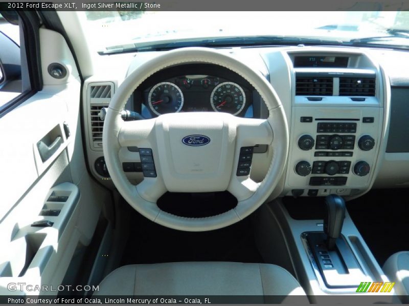Ingot Silver Metallic / Stone 2012 Ford Escape XLT