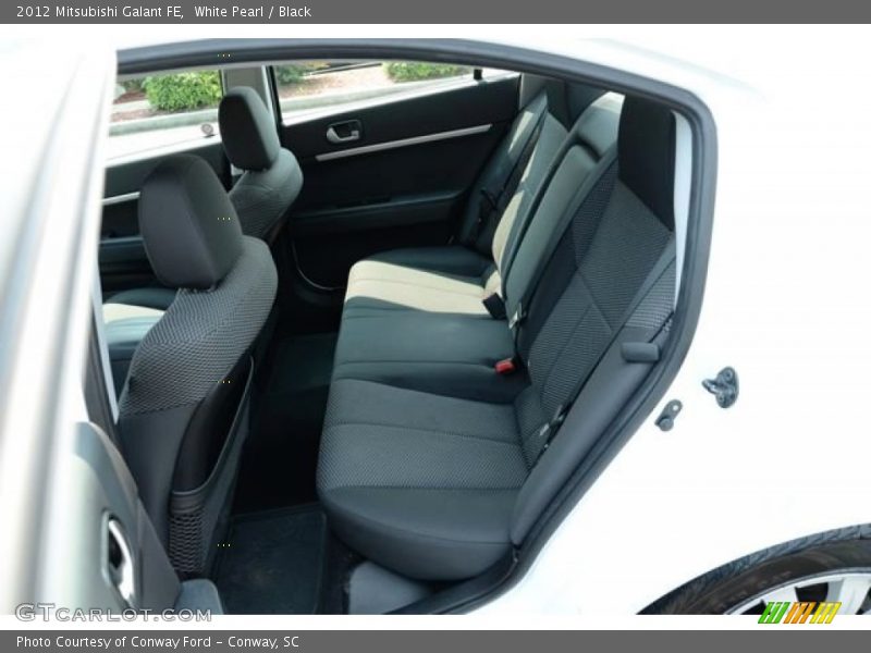 White Pearl / Black 2012 Mitsubishi Galant FE