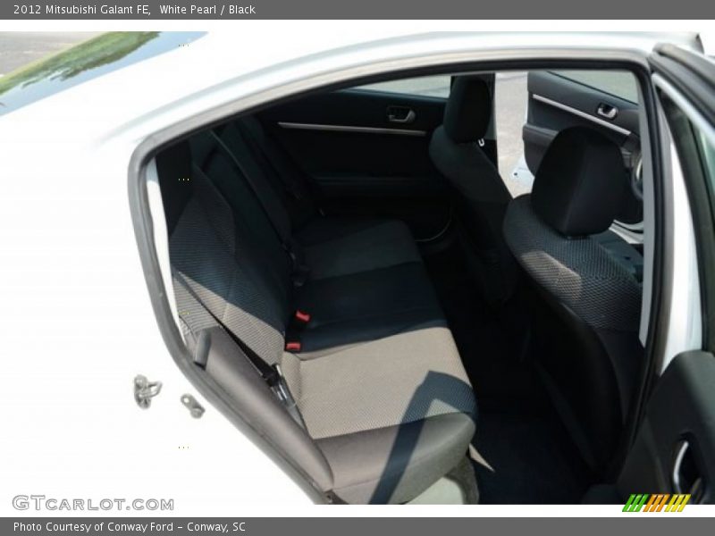 White Pearl / Black 2012 Mitsubishi Galant FE