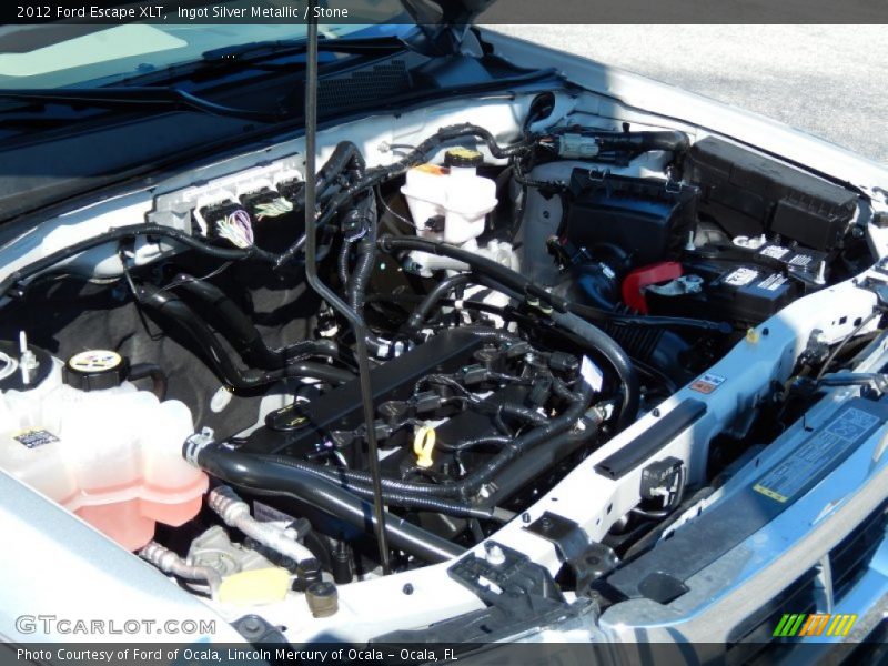 Ingot Silver Metallic / Stone 2012 Ford Escape XLT