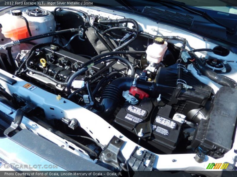 Ingot Silver Metallic / Stone 2012 Ford Escape XLT