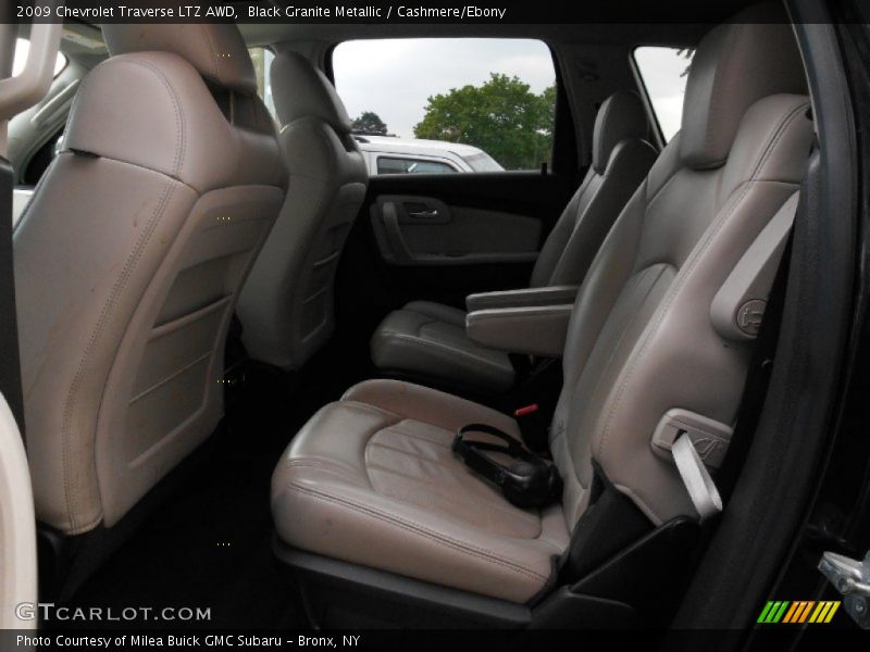 Black Granite Metallic / Cashmere/Ebony 2009 Chevrolet Traverse LTZ AWD