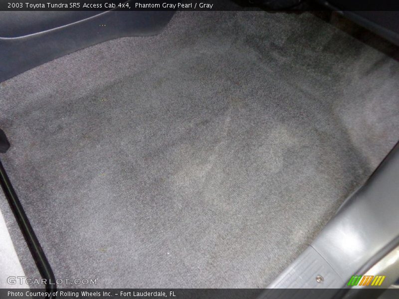 Phantom Gray Pearl / Gray 2003 Toyota Tundra SR5 Access Cab 4x4