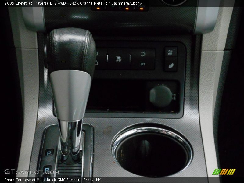 Black Granite Metallic / Cashmere/Ebony 2009 Chevrolet Traverse LTZ AWD