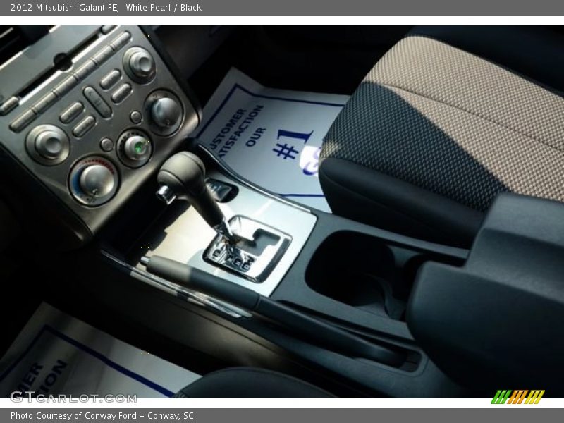 White Pearl / Black 2012 Mitsubishi Galant FE