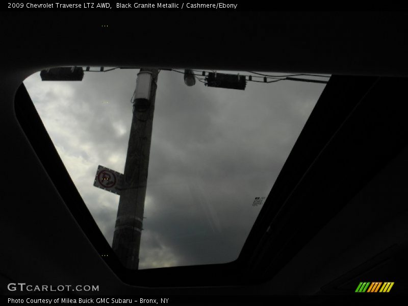Black Granite Metallic / Cashmere/Ebony 2009 Chevrolet Traverse LTZ AWD