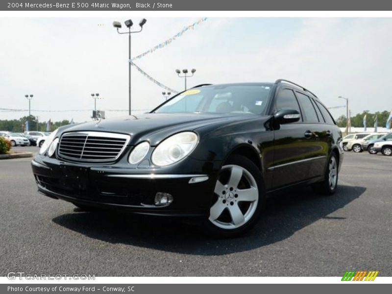 Black / Stone 2004 Mercedes-Benz E 500 4Matic Wagon