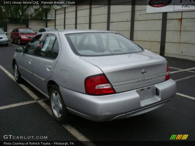 Platinum Metallic / Dusk 2001 Nissan Altima GXE