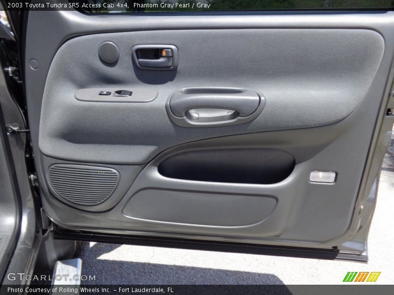 Phantom Gray Pearl / Gray 2003 Toyota Tundra SR5 Access Cab 4x4