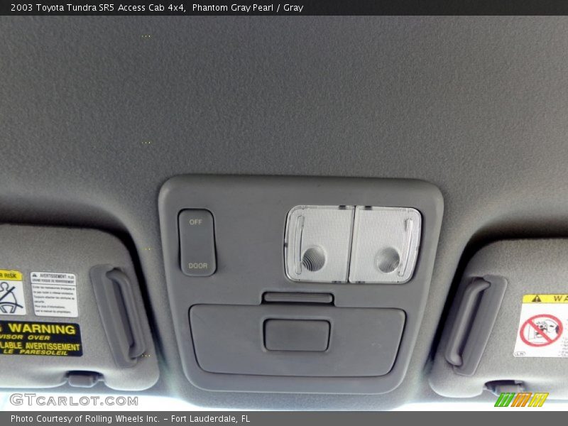Phantom Gray Pearl / Gray 2003 Toyota Tundra SR5 Access Cab 4x4