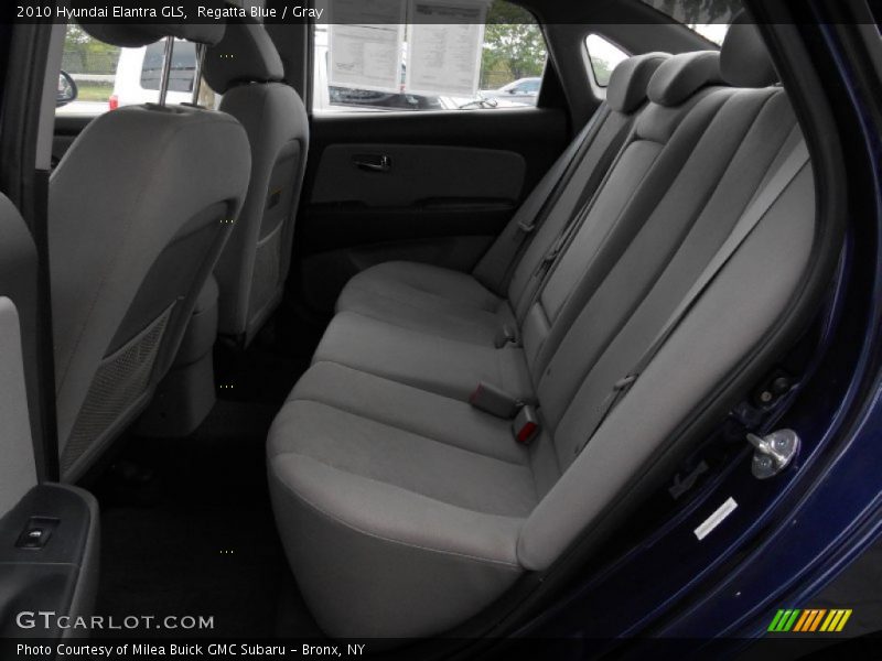 Regatta Blue / Gray 2010 Hyundai Elantra GLS
