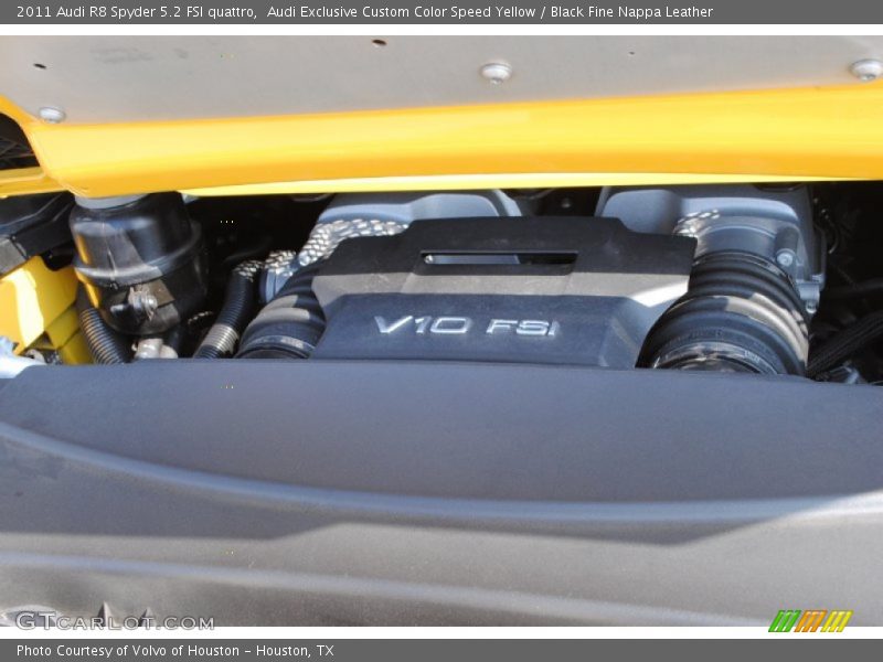  2011 R8 Spyder 5.2 FSI quattro Engine - 5.2 Liter FSI DOHC 40-Valve VVT V10