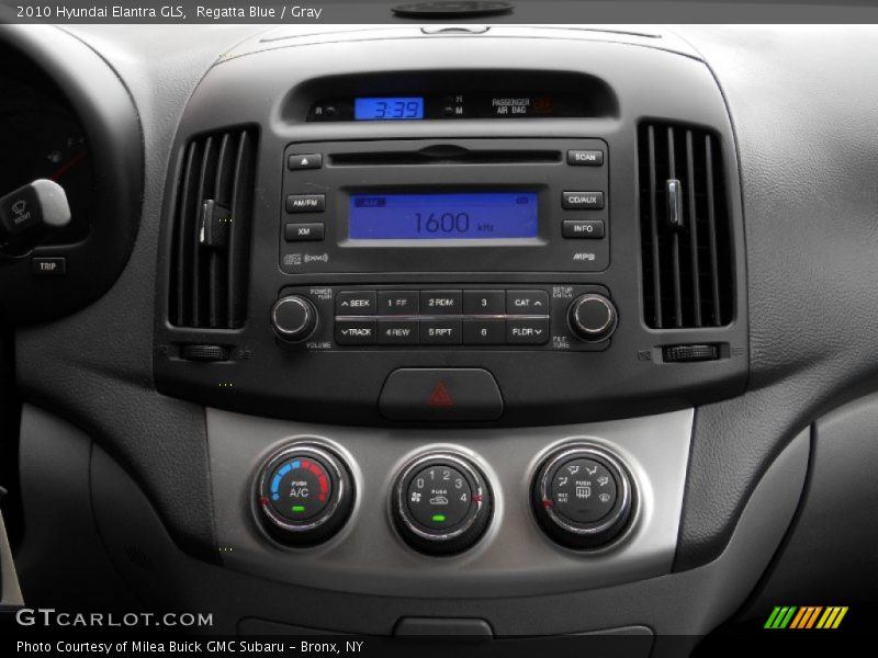 Regatta Blue / Gray 2010 Hyundai Elantra GLS