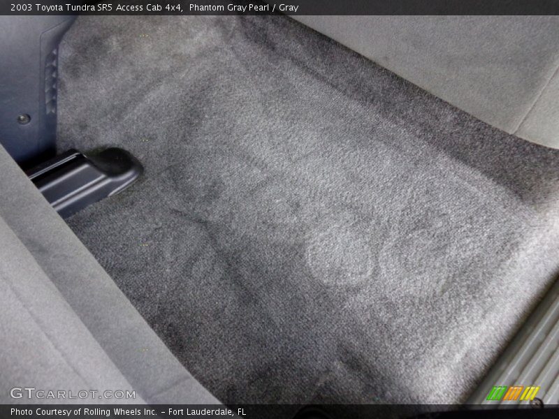 Phantom Gray Pearl / Gray 2003 Toyota Tundra SR5 Access Cab 4x4